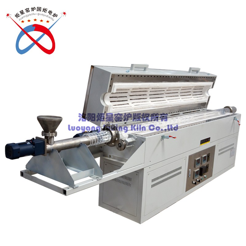 Multi-heating Zone Rotary Incline Tube Furnace