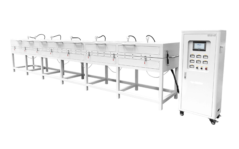 TUBULAR FURNACE FOR CONTINUOUS ANNEALING OF WIRE