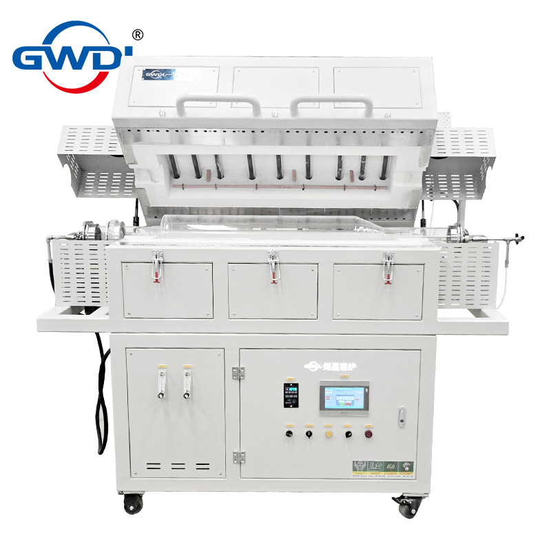 1200 DEGREES INCLINED ROTARY TUBE FURNACE