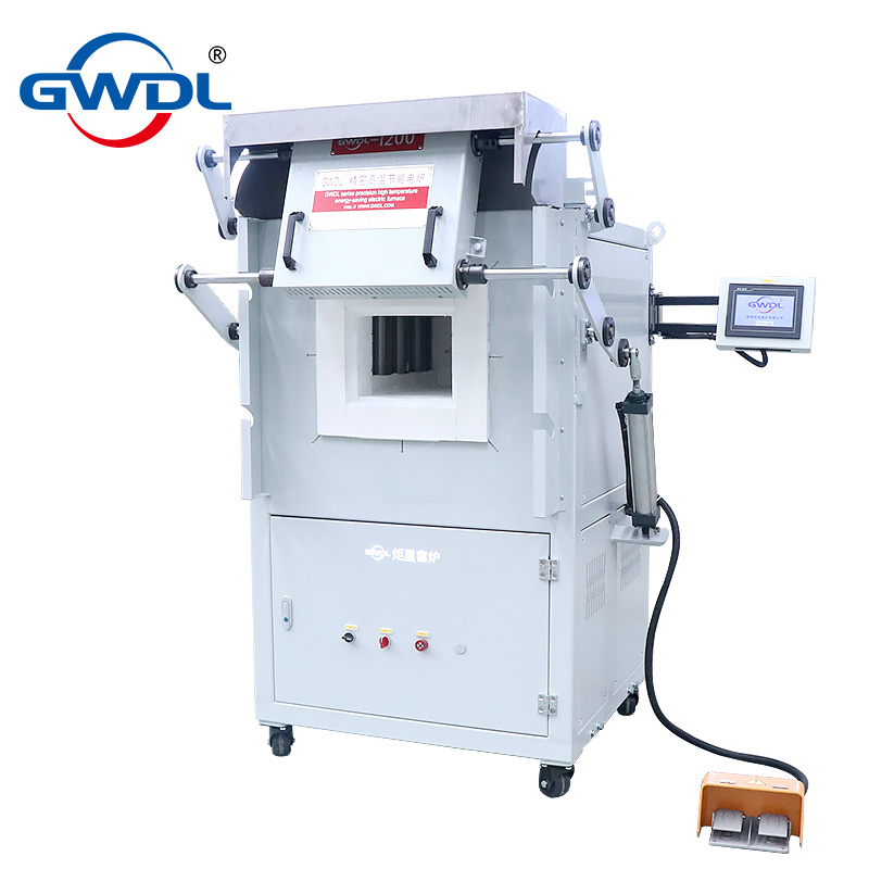 1200 DEGREES OPEN DOOR FIRE TEST FURNACE